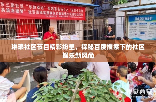 琳琅社区节目精彩纷呈，探秘百度搜索下的社区娱乐新风尚
